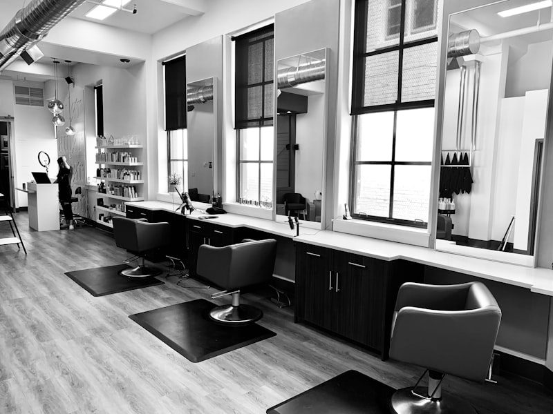 Modernes Friseur-Interieur