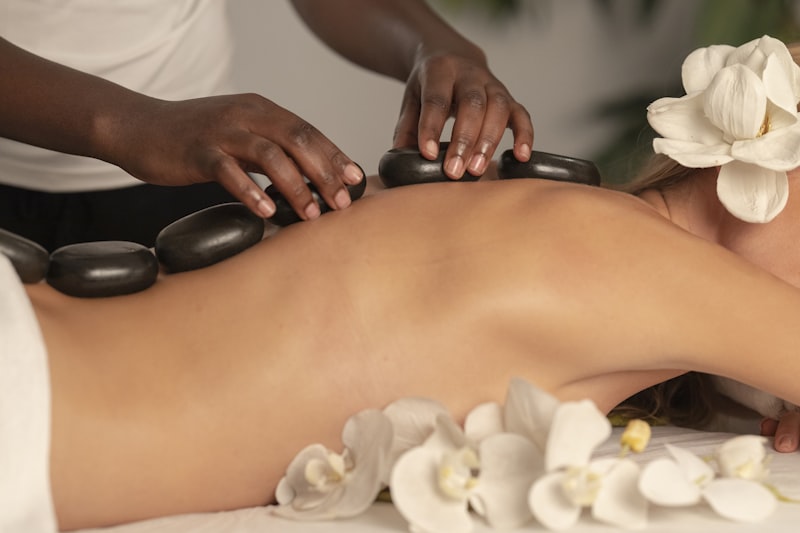 Entspannter Massage-Raum